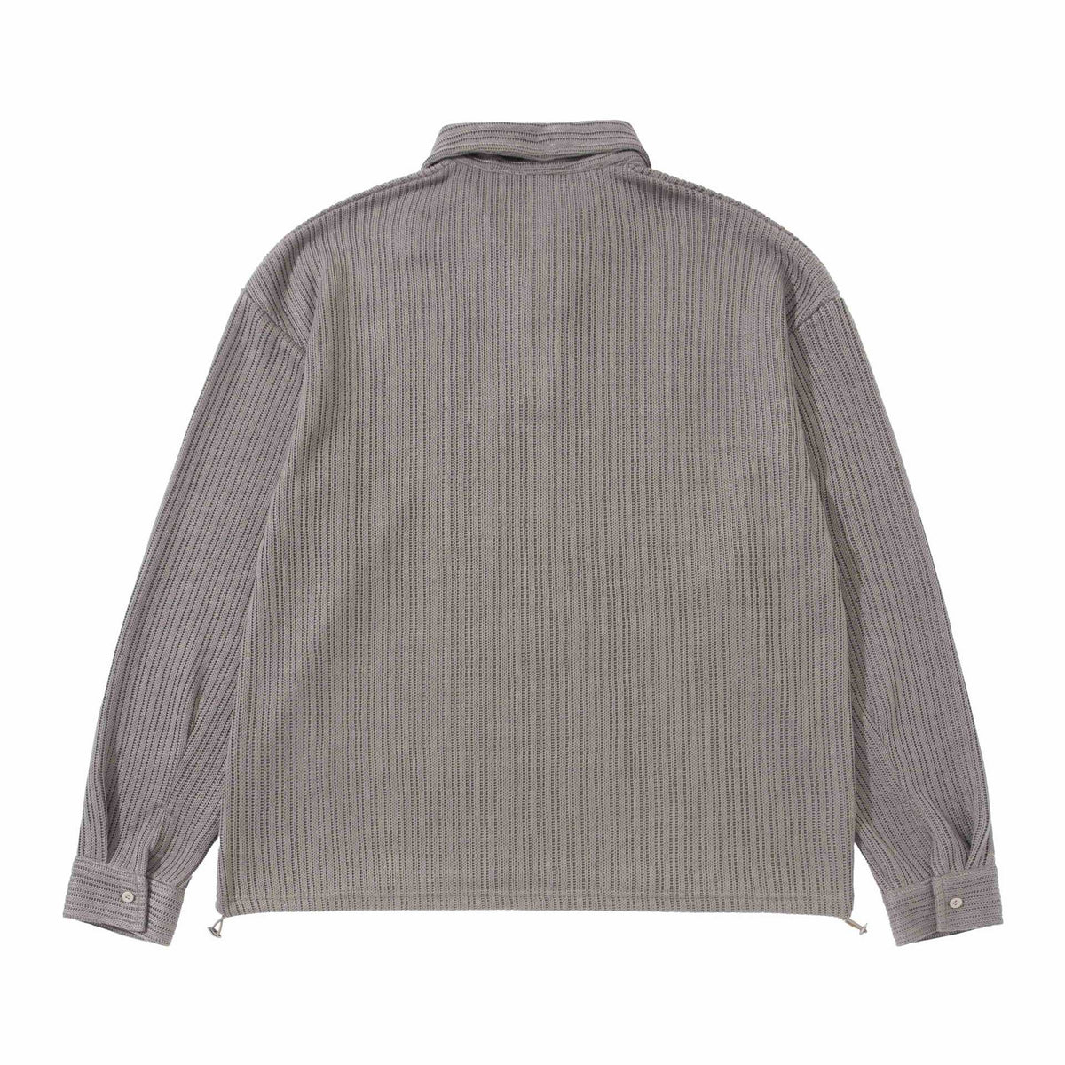 ribbed polo neck long sleeve t-shirt