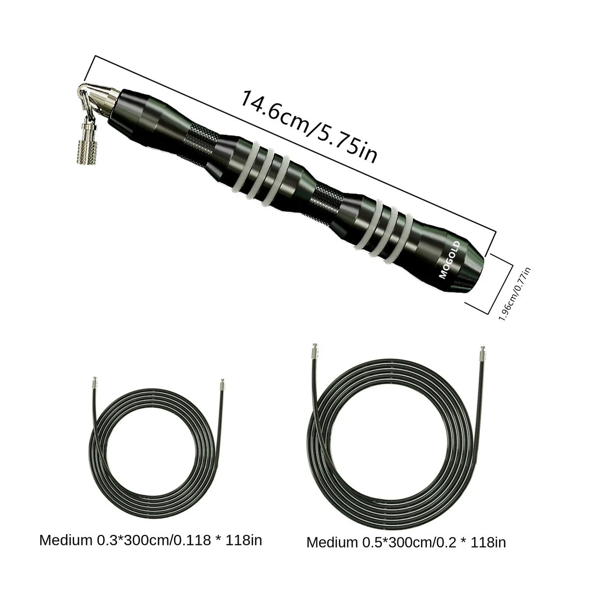 aluminum dual bearing jump rope
