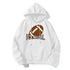 Football Print Hoodie
