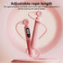 Intelligent Counting Jump Rope Pink Design and Handle Details