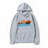 casual hooded sweatshirt loose fit