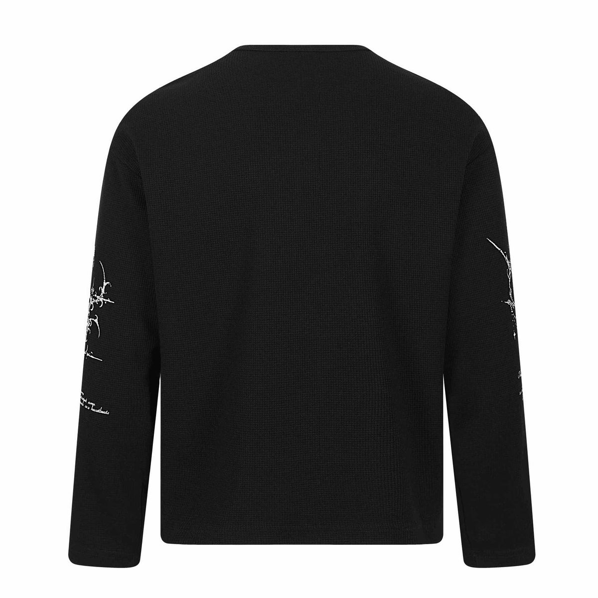 letter print long sleeve t-shirt