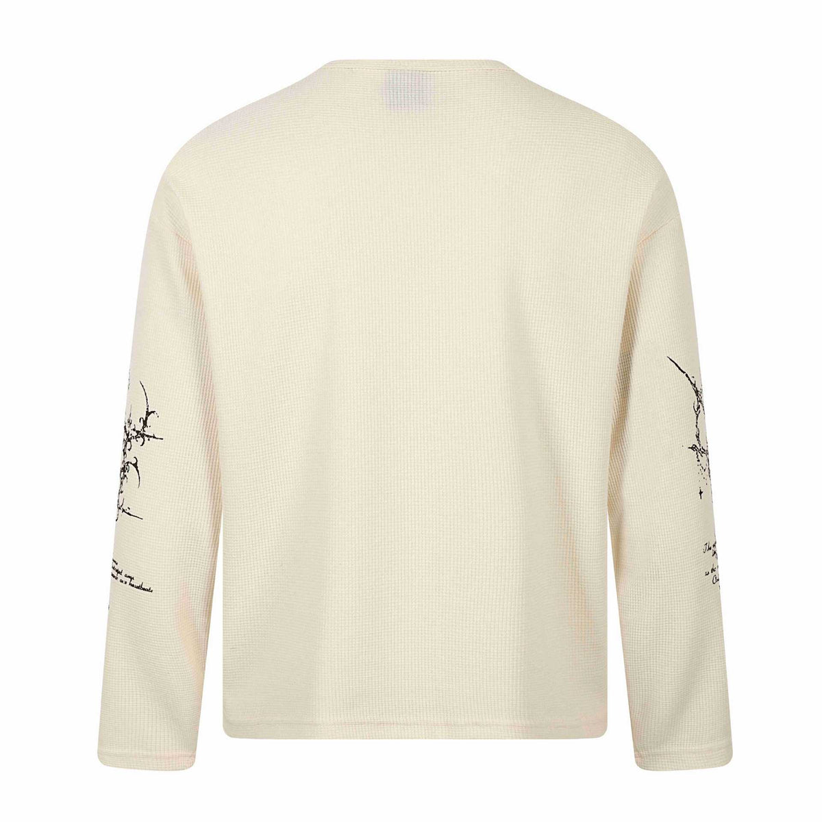 letter print long sleeve t-shirt