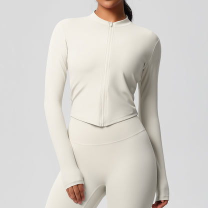 Yoga pants set for women in a solid color