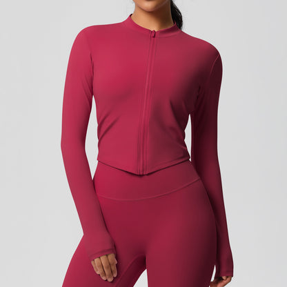 Yoga pants set for women in a solid color