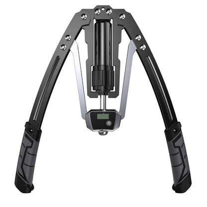 Twister Arm Trainer - 3-in-1 Hydraulic Chest &amp; Arm Workout Equipment with Ab Roller | Adjustable Resistance 22-440 lbs