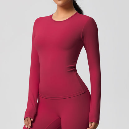 Yoga pants set for women in a solid color