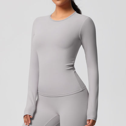 Yoga pants set for women in a solid color