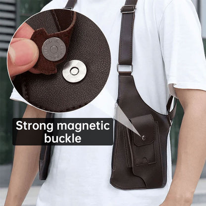anti-theft leather underarm bag