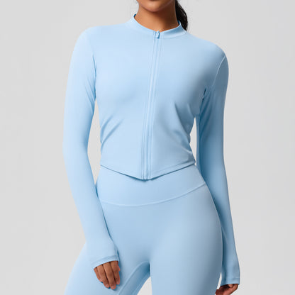 Yoga pants set for women in a solid color