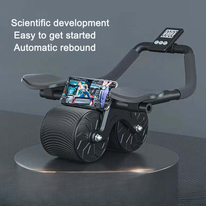 Automatic Rebound Abdominal Compression Device with Digital Timer