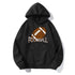 Football Print Hoodie