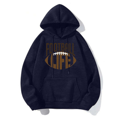 Football Print Hoodie