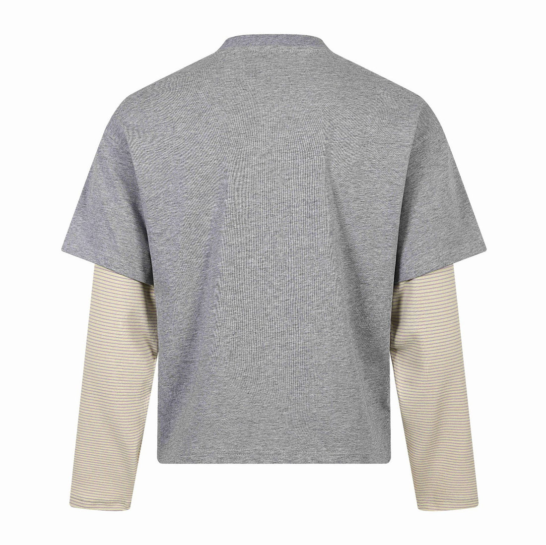 cat letter print long sleeve t-shirt