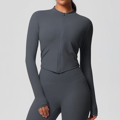 Yoga pants set for women in a solid color