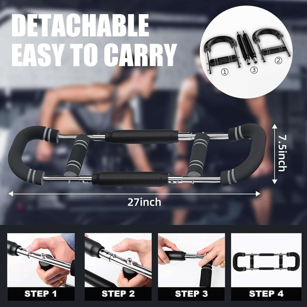 Multi Functional Adjustable Arm Strengthener Training Positions and Instructions