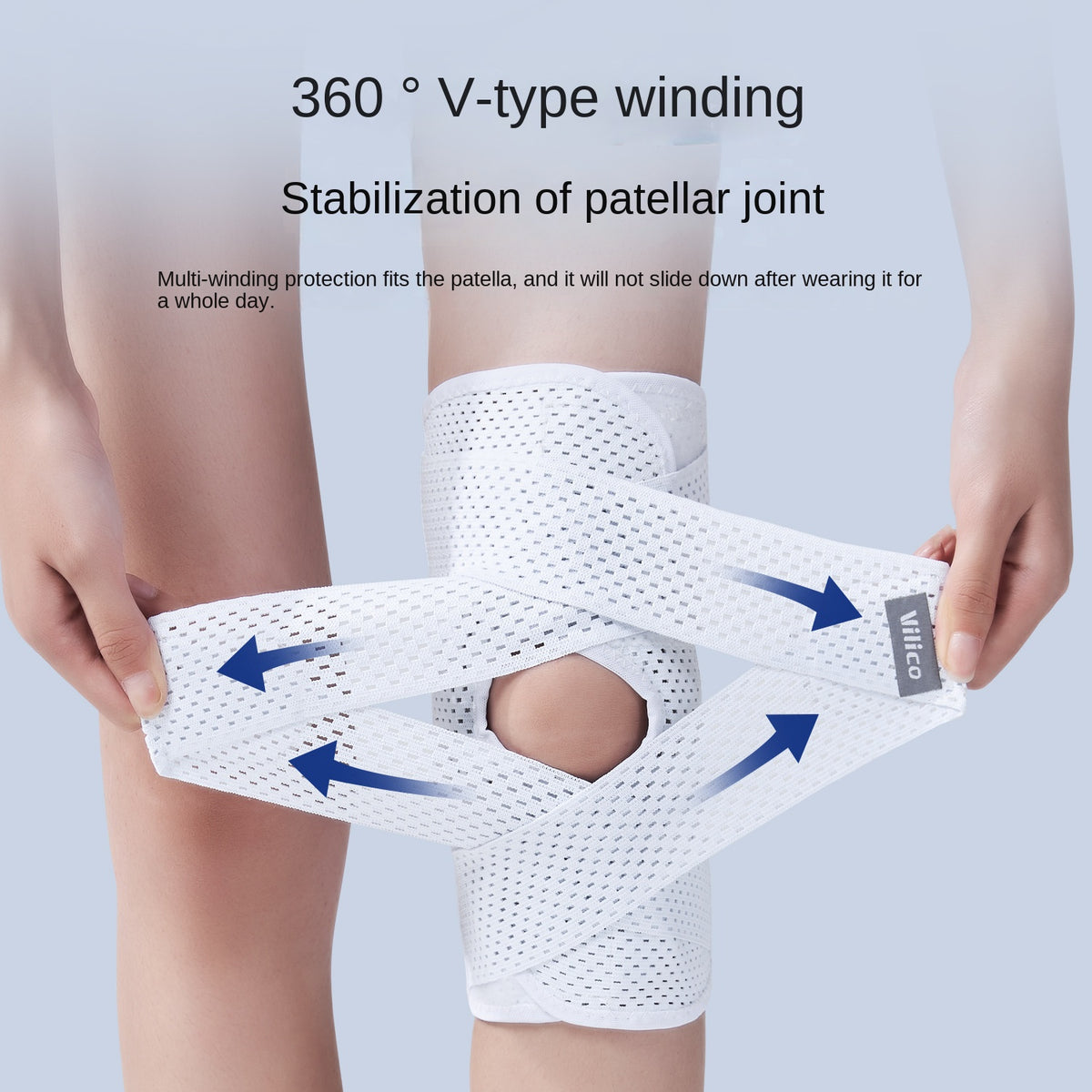 Generation Meniscus Knee Support for Sports Joint Protection, Patella Band, Breathable and Lightweight